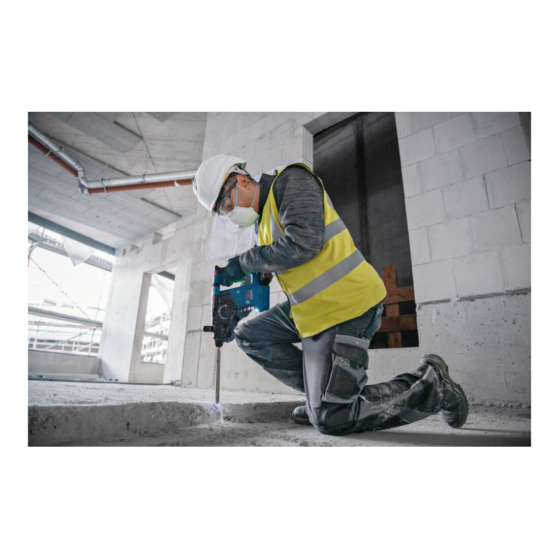 Bosch Trapano a percussione a batteria con SDS plus GBH 18V-24 C