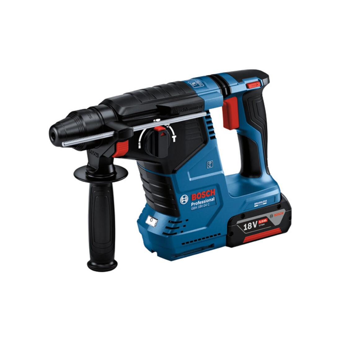 Bosch Trapano a percussione a batteria con SDS plus GBH 18V-24 C con L-BOXX