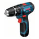 Bosch Trapano a percussione a batteria GSB 12V 15, 2x2,0Ah, GAL 12V 20, kit accessori, valigetta-1