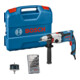 Bosch Trapano a percussione GSB 24-2 con set di punte per legno da 7pz. set di seghe a tazza-1