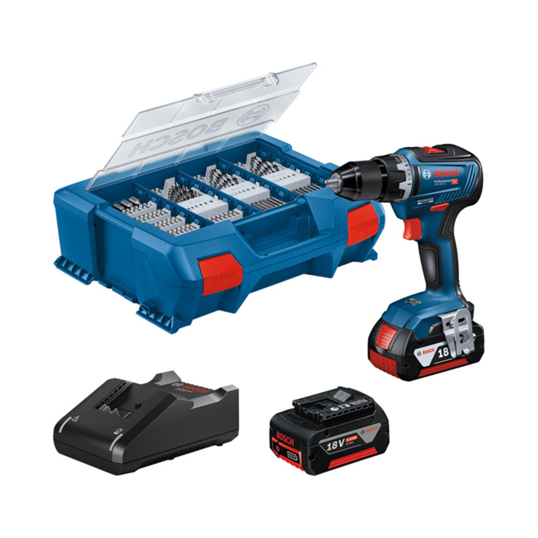 Bosch Trapano cacciavite a batteria GSR 18V-55
