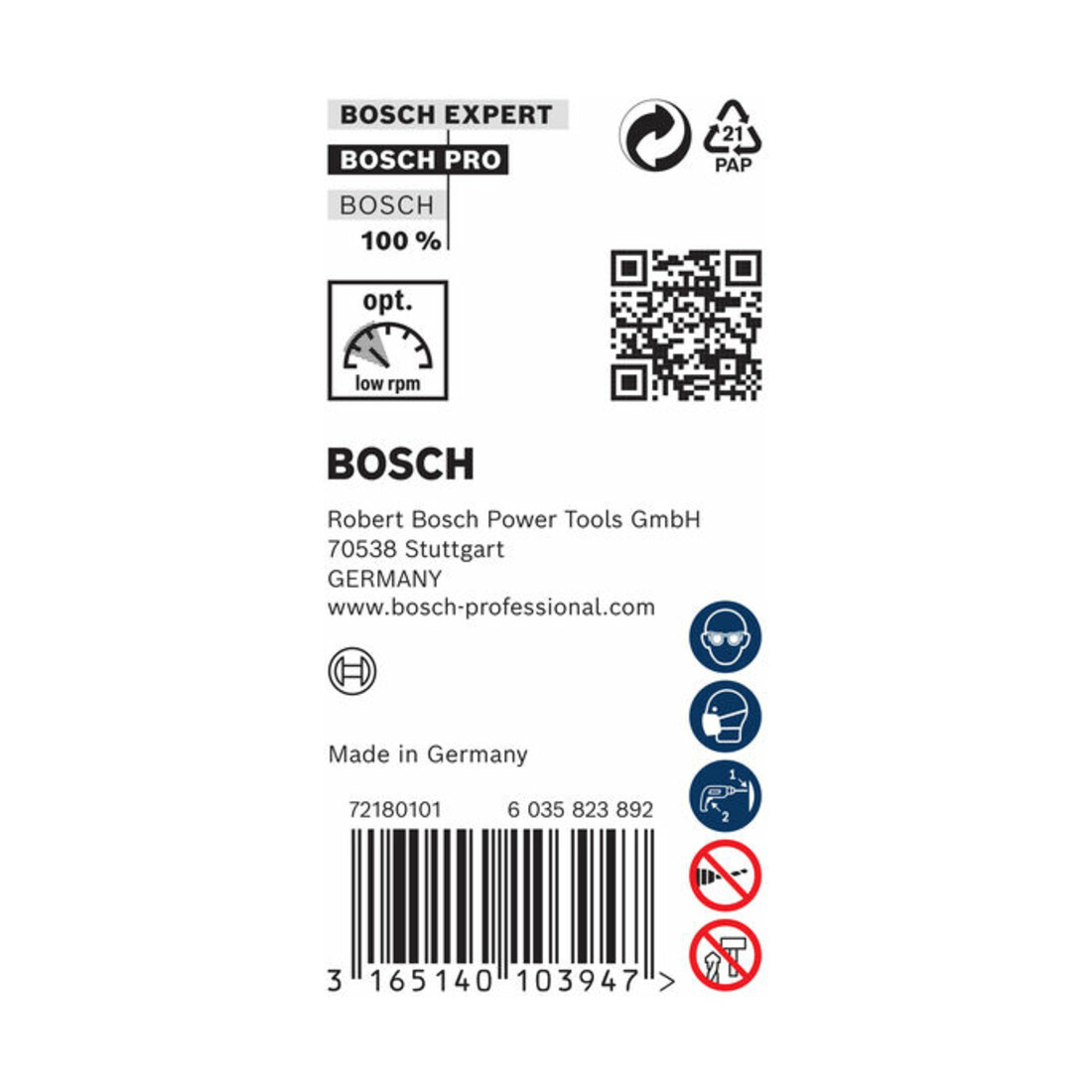 Bosch Punta trapano per casseforme SDS-plus