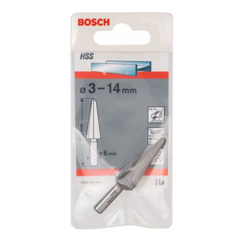 Bosch Punta trapano per lamiera HSS cilindrico