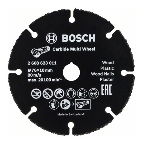 Bosch Trennscheibe Hartmetall Multi Wheel