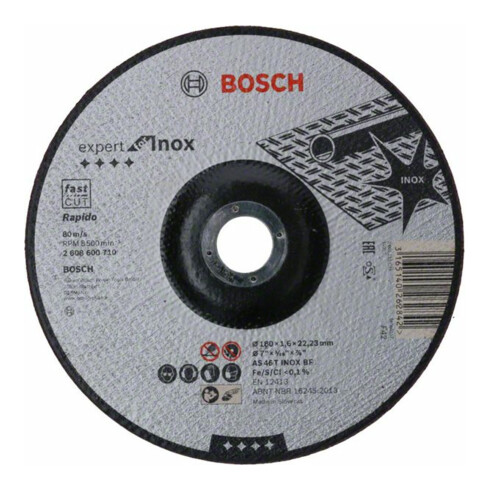 Bosch Trennscheibe Expert for Inox, gekröpft