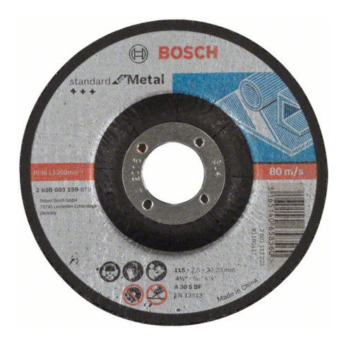Bosch Trennscheiben Standard for Metal, gekröpft