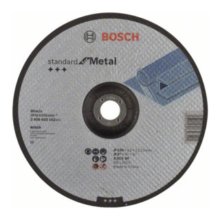 Bosch Trennscheibe gekröpft Standard for Metal A 30 S BF 230 mm 3,0 mm