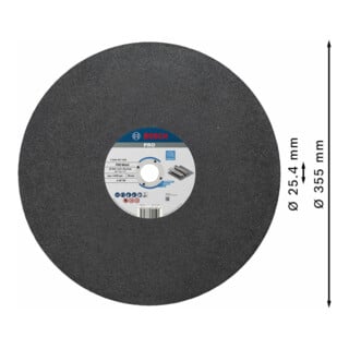 Bosch Trennscheibe gerade Expert for Metal A 30 T BF 355 mm 2,8 mm
