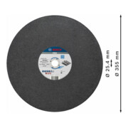 Bosch Trennscheibe gerade Expert for Metal A 30 T BF 355 mm 2,8 mm
