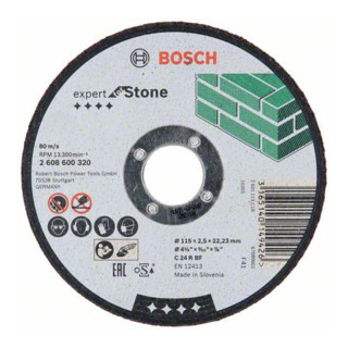 Bosch Trennscheibe gerade Expert for Stone C 24 R BF 115 mm 2,5 mm