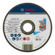 Bosch Trennscheiben Multi Construction Rapido, gerade