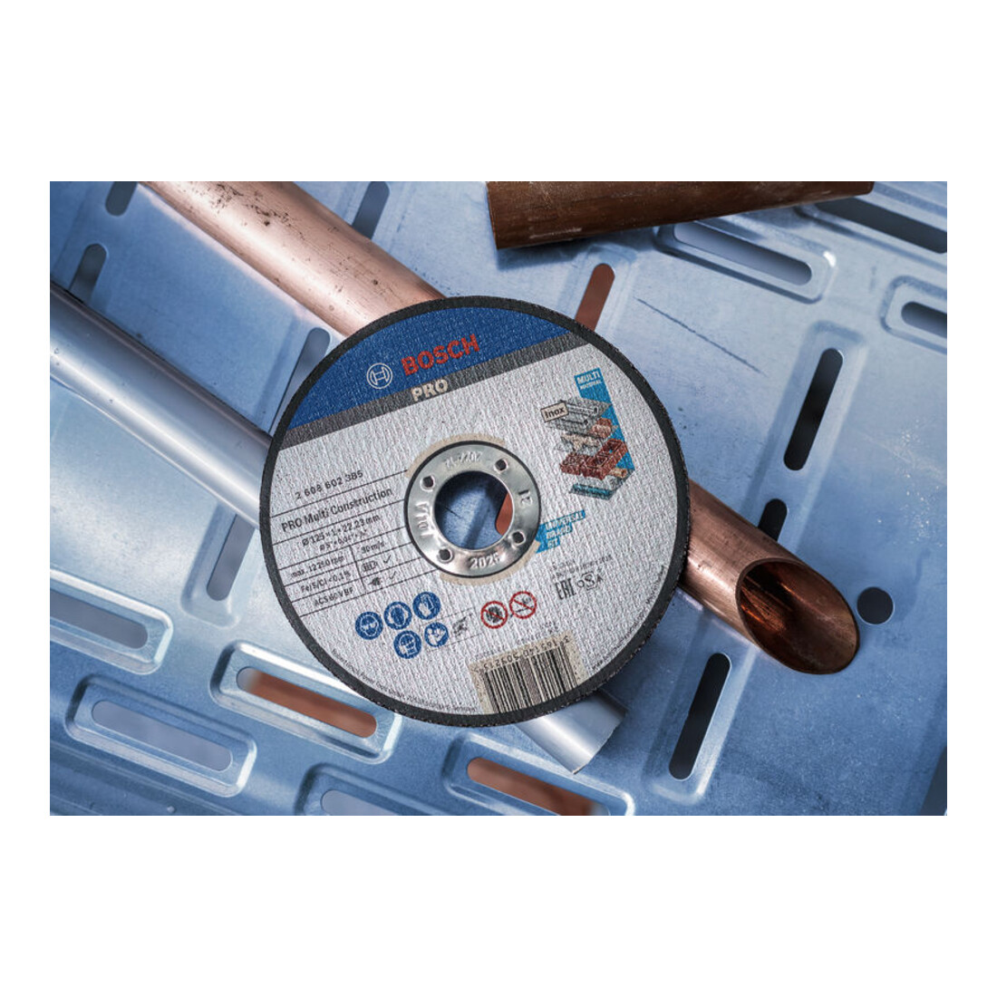 Bosch Trennscheibe gerade Rapido Multi Construction ACS 60 V BF 125 mm 1,0 mm