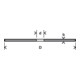 Bosch Trennscheibe gerade, Standard for Metal 115 mm, 22.23 mm.