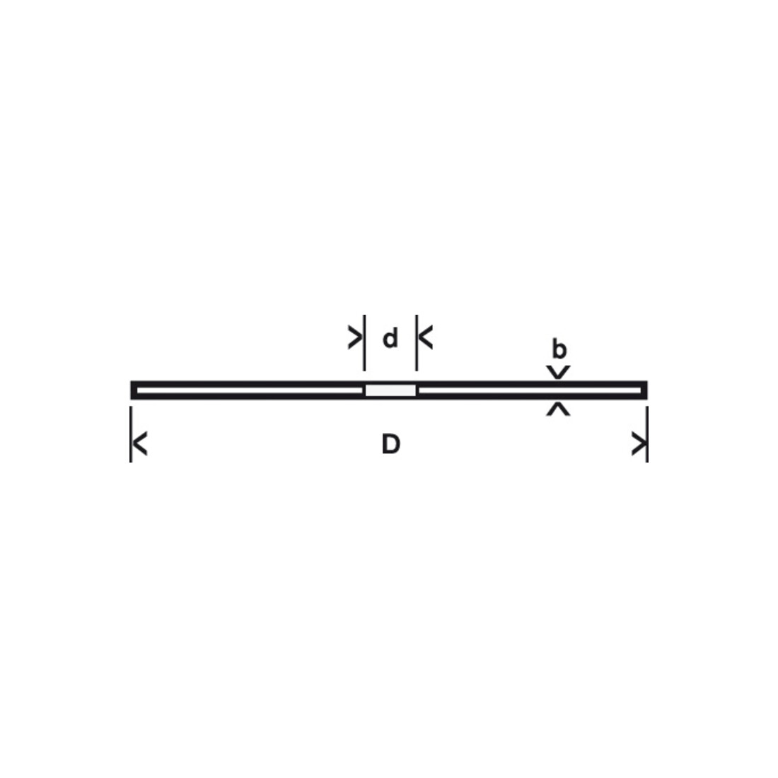 Bosch Trennscheibe gerade, Standard for Metal 115 mm, 22.23 mm.