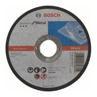 Bosch Trennscheibe gerade Standard for Metal A 30 S BF 115 mm 2,5 mm