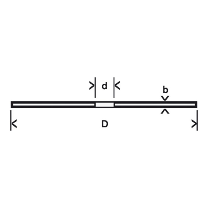 Bosch Trennscheibe gerade, Standard for Metal Straight 180 mm, 22.23 mm