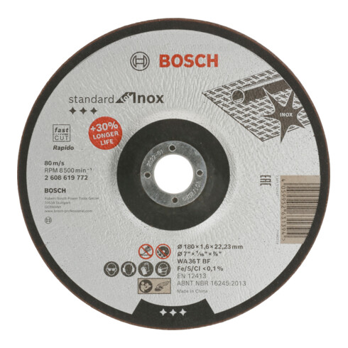 Bosch Trennscheibe Standard for Inox