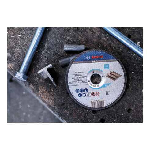 Bosch Trennscheibe Standard for Metal, Durchmesser 150 mm