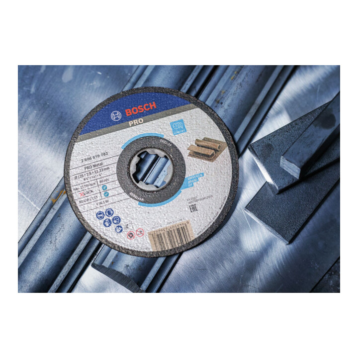 Bosch Trennscheibe X-LOCK gekröpft Expert for Metal A 30 S BF 125 x 22,23 x 2,5 mm