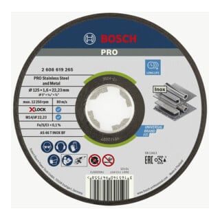 Bosch X-LOCK Trennscheibe Expert for Inox AS 46 T