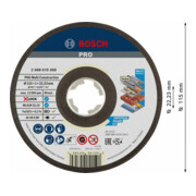 Bosch X-LOCK Trennscheibe Multi Material ACS 60 V BF-4