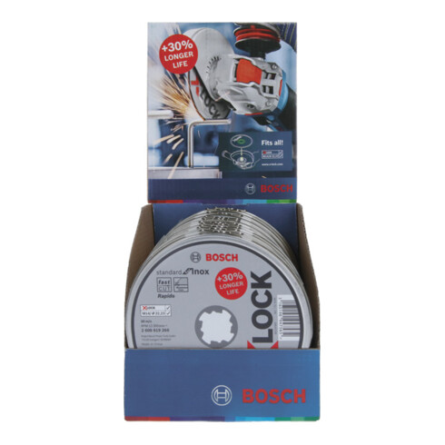 Bosch Trennscheibe X-LOCK gerade Standard for Inox WA 60 T BF 115 x 1 mm