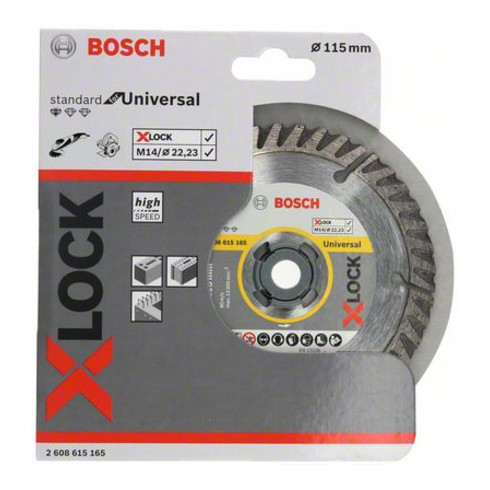 Bosch Trennscheibe X-LOCK Standard for Universal 115 x 22,23 x 2 x 10 mm