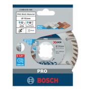 Bosch Trennscheibe X-LOCK Standard for Universal 115 x 22,23 x 2 x 10 mm-5