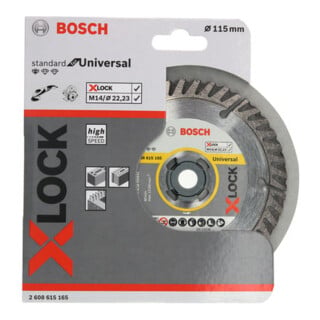 Bosch X-LOCK Trennscheibe Standard for Universal