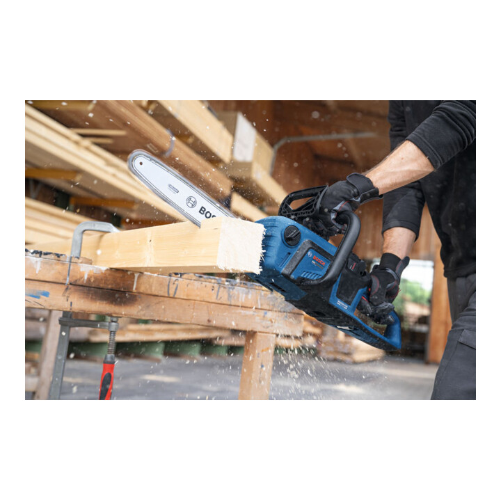 Bosch Tronçonneuse sans fil GKE18V-30, guide-chaîne 30 cm