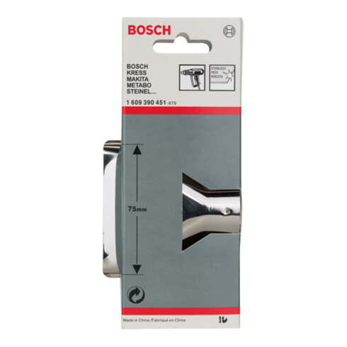 Bosch Ugello per superfici 75mm 33,5mm per soffiatore ad aria calda