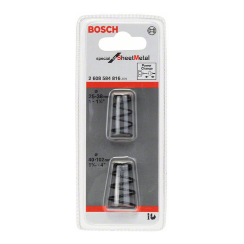 Bosch uitwerpveer voor gatzagen Sheet Metal, breedte x lengte: 65 x 150 mm