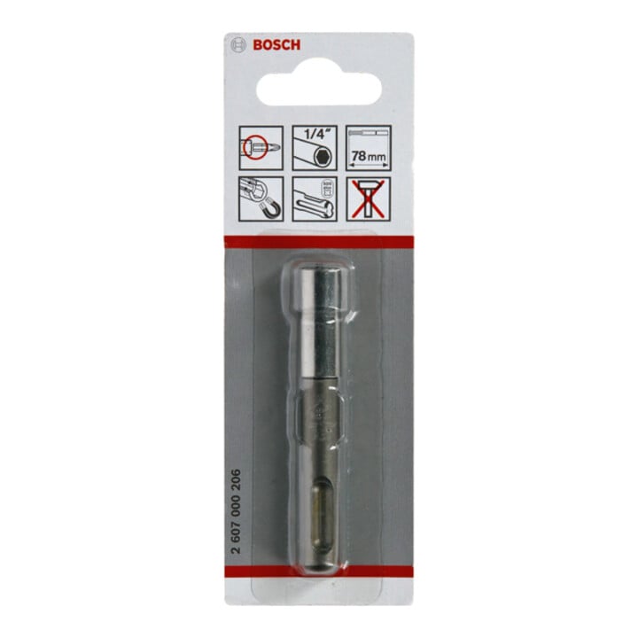 Bosch Universalhalter mit SDS plus-Aufnahmeschaft 1/4", 78 mm 11 mm