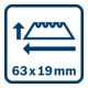 Bosch Universalmesser 62x19 mm-5