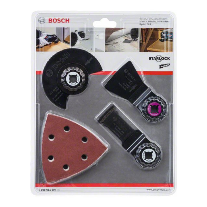 Bosch universele set 13 stuks voor Multi-Cutter hout en verf