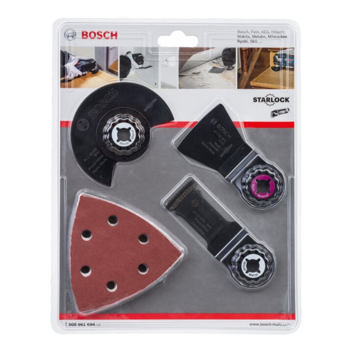 Bosch universele set 13 stuks voor Multi-Cutter hout en verf