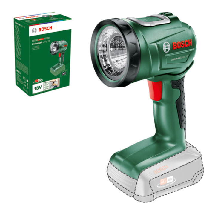 Bosch universeleLamp 18 oplaadbare zaklamp