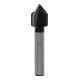 Bosch V-groeffrees Standard for Wood met 6 mm schacht D1 12,7 mm L 12,7 mm,G 45 mm,90°-4