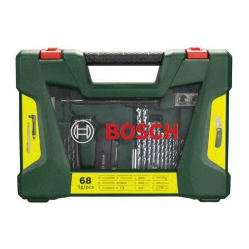 Bosch V-Line Bohrer- und Bit-Set, Klappmesser, Magnetstab, Winkelschrauber