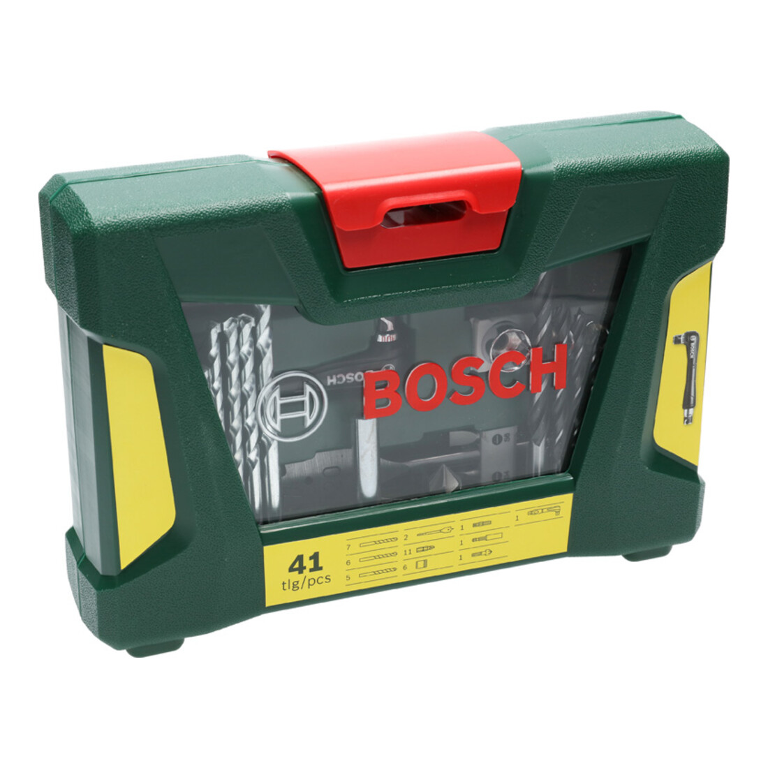 Bosch V-Line Bohrer- und Bit-Set, mit Winkelschrauber