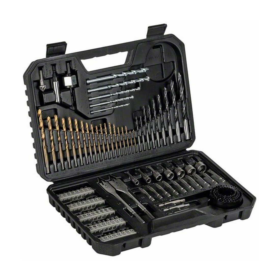 Bosch V-Line Bohrer- und Bit-Set, TiN, 103-teilig