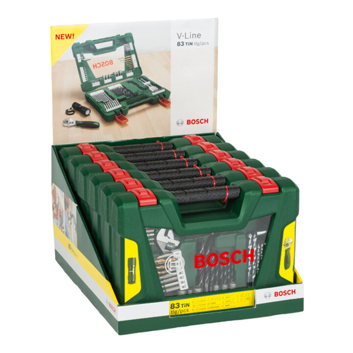 Bosch V-Line Box, 83 pièces