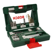 Bosch V-Line TiN boor- en bitset, met magneetstang