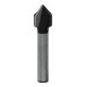 Bosch V-Nutfräser 1/4", D1 12,7 mm, L 12,7 mm, G 45 mm, 90°