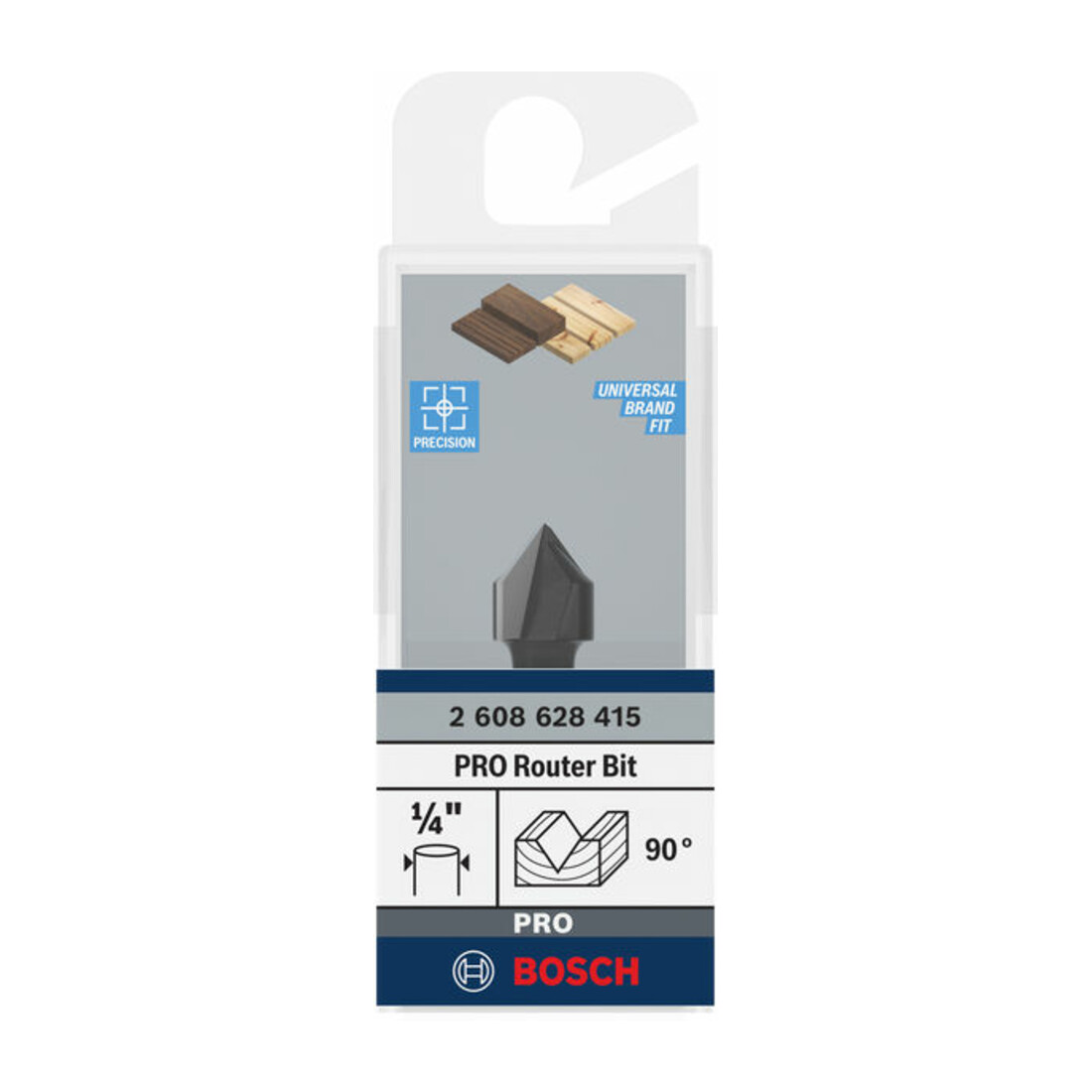 Bosch V-Nutfräser 1/4"