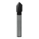 Bosch V-Nutfräser 1/4", D1 9,5 mm, L 12,4 mm, G 45 mm, 90°