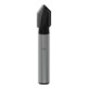 Bosch V-Nutfräser 1/4", D1 9,5 mm, L 12,4 mm, G 45 mm, 90°