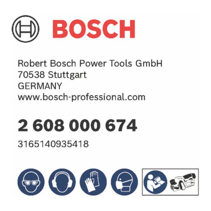 Bosch vacuümadapter voor GHO 12V-20