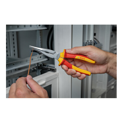 Bosch VDE-Spitzzange gerade, 200 mm