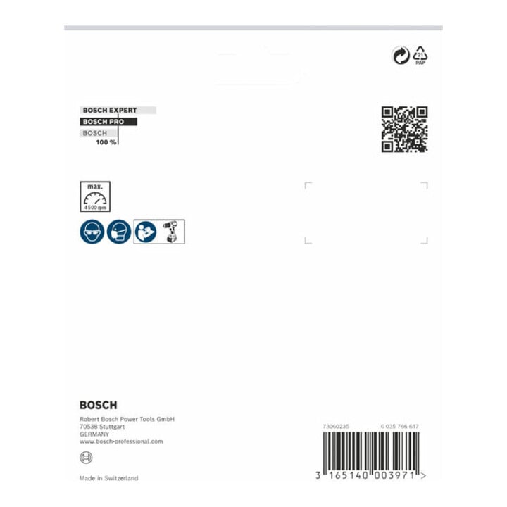 Bosch Velcro pad 125 mm 8 mm